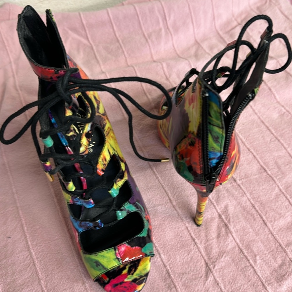 Women’s Candies multicolored heels